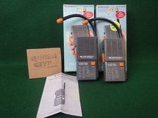 Pair vintage Archer/Radio Shack Space Patrol Walkie Talkies 60-4005, not working