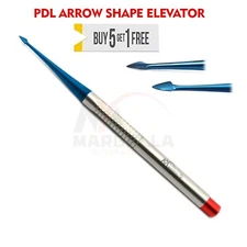 PDL Arrow Shape Dental Elevator Luxating Serrated Spade (Buy 5 Get 1 Free)