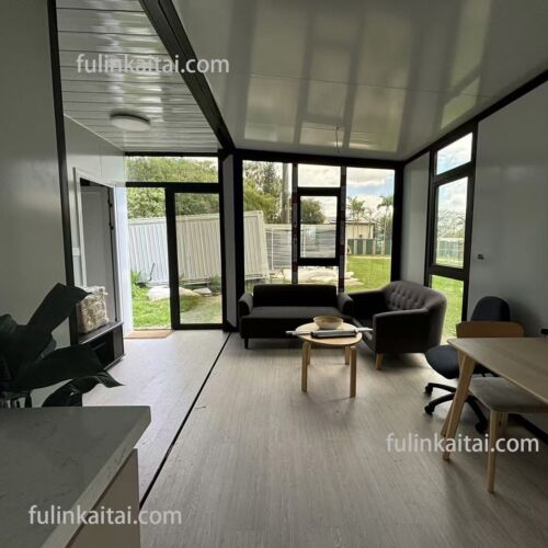 New 2.4m ceiling expandable Container Home 20ft heightened 2bed patio all roof - Picture 4 of 8