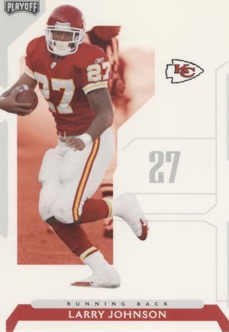 2006 Playoff NFL Playoffs Larry Johnson #36 - 1 of 2