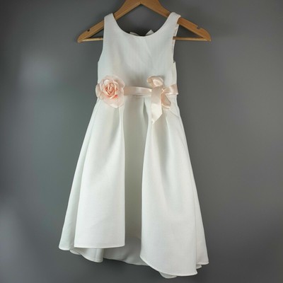 monsoon ivory flower girl dress