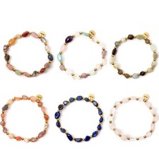 SODINI Bracciale elastico ciottoli Fortaleza 930571