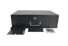 3U Server Network Drawer Mount DJ 19" Rack Case Deep Drawer 3 Space Lockable