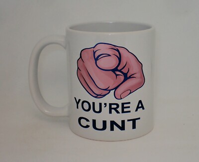 I Am A C*nt See One Mug RudeC*nt Gift Office Manager Coffee Tea Cup Personalised | UK