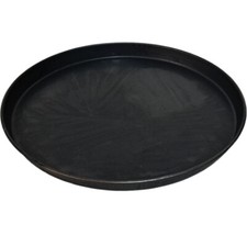 Teglia da Forno Professionale in Lamiera Blu rotonda D32 cm pirofila per pizze t