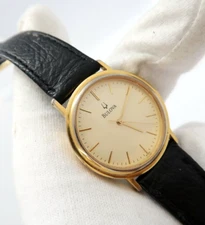 BULOVA Accutron 1980's "97A50" Swiss Quartz ETA Movement , MEN'S WATCH 477