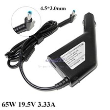 65W 19.5V 3.33A Laptop Car Charger AC Adapter for HP ProBook 455 G7 4.5 3.0mm