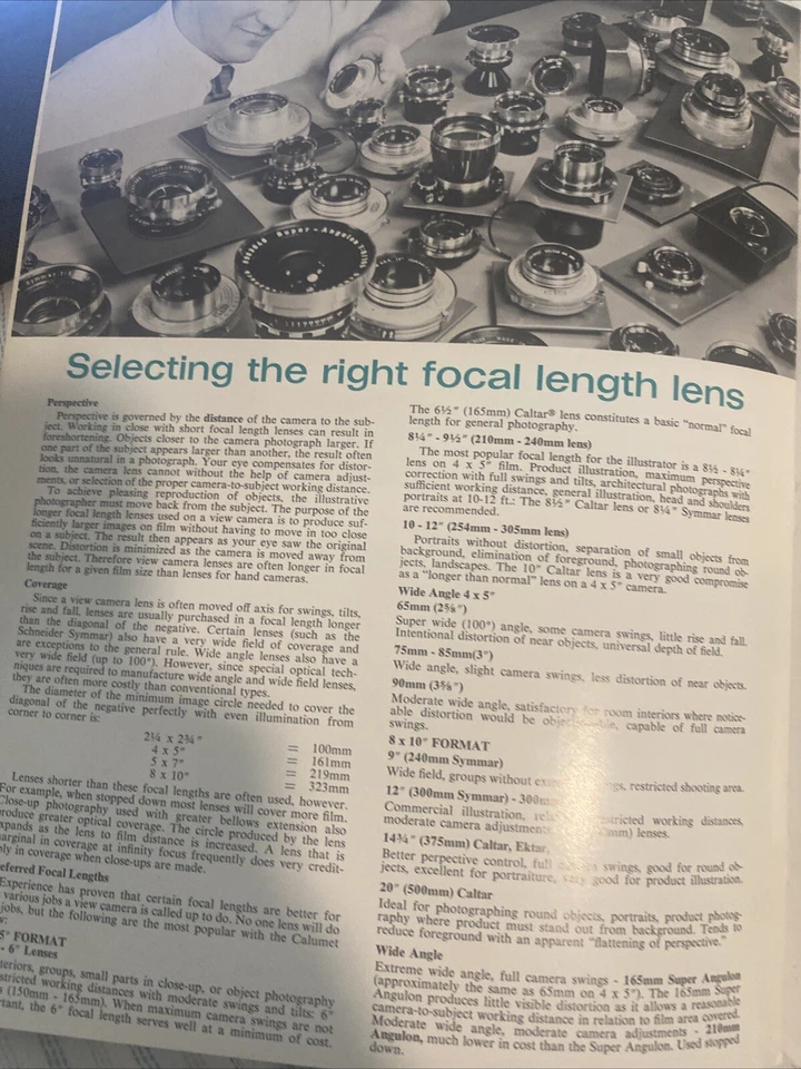 Vintage 1966 Calumet Camera Catalog - Image 4 of 4