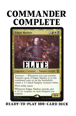 マジック：ザ・ギャザリング Edgar Markov MTG commander deck 100cards MTG Commander Vampire Deck EDH Deck Edgar Markov 100 Magic Cards