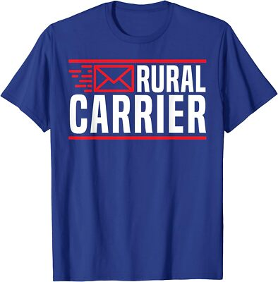 #ad Rural Carrier Postal Worker Mailman Delivery Mail Unisex T Shirt $15.49