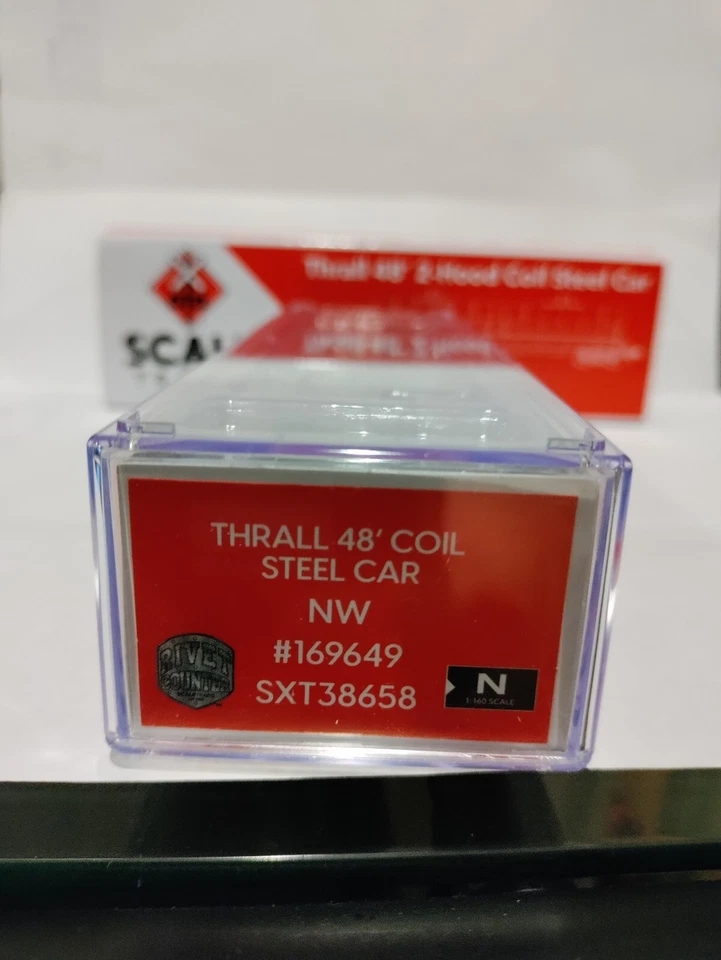 N scale ScaleTrains 48' Coil Steel Car - Image 3 of 3