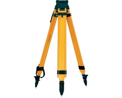 GPS Survey Fiberglass Tripod with Tribrach W/Optical Plummet & Fixed Adapter 5/8