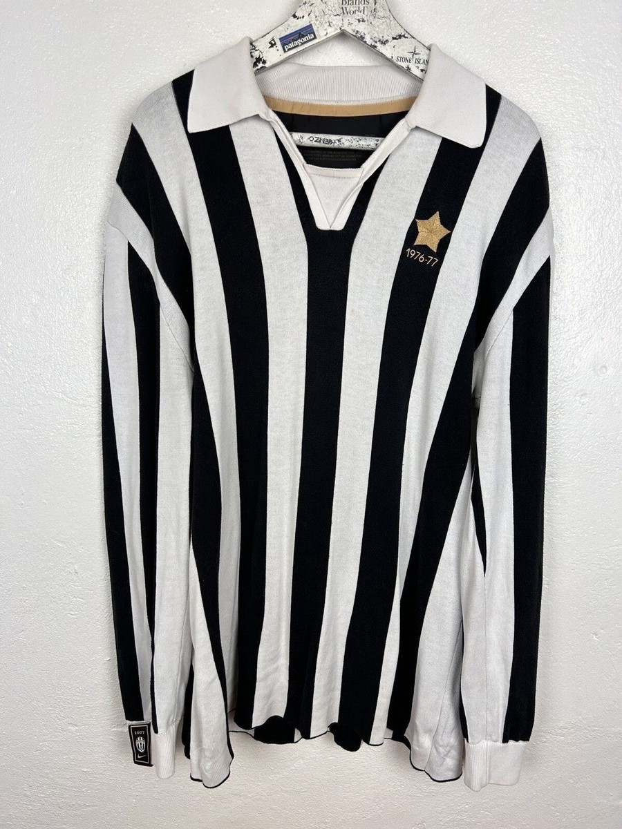 00s Vintage Nike Juventus 1976/77 Inspired Soccer Jersey Size XL