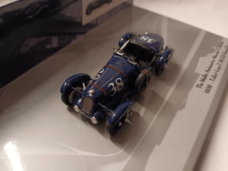 Talbot Lago T26-SS Grand Prix- Mullin Museum -  1936 - 1:43 Minichamps 437117130 - Bild 2 von 3