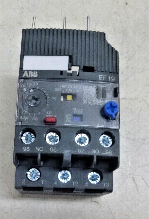 ABB EF19 6.3 Thermal Overload Relay 3.2-6.3A IEC 1SAX121001R1104 NEW IN BOX - Foto 3