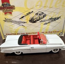 Matchbox Collectibles 1959 Chevy Impala Convertible 143 Diecast W Coa Box