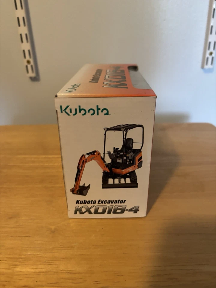 Kubota Excavadora KX018-4 Diecast Escala 1:24 - Nueva En Caja Foto 3 de 4