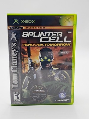 Microsoft Xbox Tom Clancys Splinter Cell Pandora Tomorrow CIB Cleaned & Tested