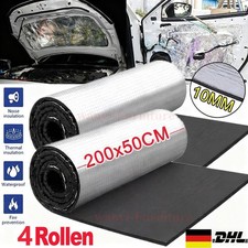 4 Rollen Schalldämmung Selbstklebend KFZ Dämmmatte Isolierung Schallschutzschaum