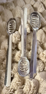 Viking Stainless Steel Corn Butterers Set of 3 Japan Silver U.S. Pat. Pend.