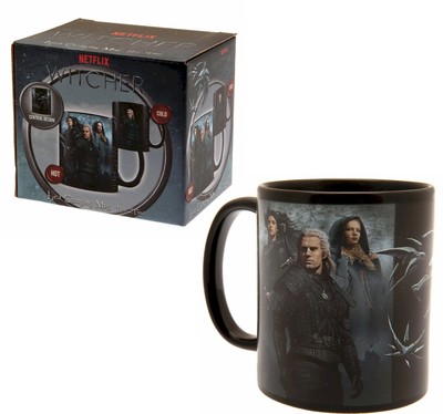 Netflix The Witcher Tasse Heat Changing Geschenk verpackt NEU