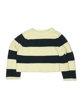 Zara Girls Yellow Pullover Sweater 6