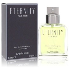 Calvin Klein Eternity Eau De Toilette Spray 3.4oz/100ml for Men Fresh Fragrance