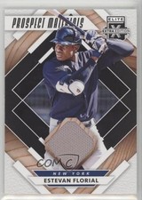 2020 Panini Elite Extra Edition Prospect Materials Black Estevan Florial 1dm4