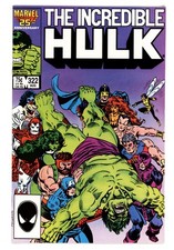 Incredible Hulk #322 NM 9.4 1986  Al Milgrom Cover