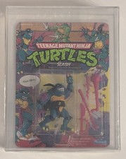  1990 Playmate Teenage Mutant Ninja Turtles:(SLASH FIGURE/AFA GRADE-75)🔥🔥🔥🔥