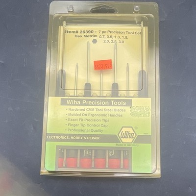 Wiha Precision Tools #26390 7 Pc Tool Set