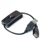 USB Cable Male to Female with Switch ON/OFF Cable Extension Cable