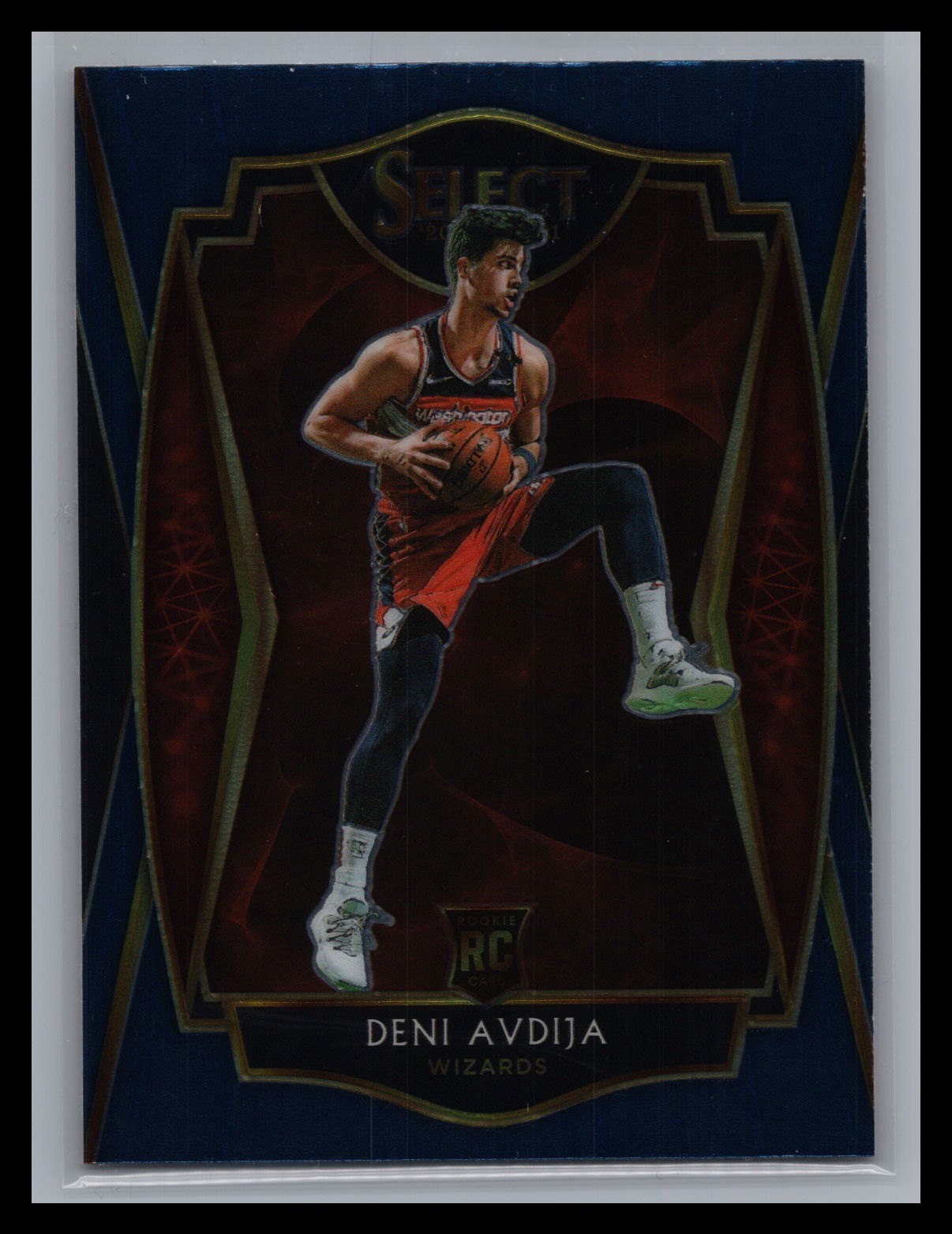 2020-21 Panini Select #180 Deni Avdija Concourse Base Rookie Card RC Wizards
