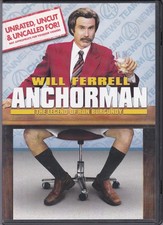 Anchorman: The Legend of Ron Burgundy (Unrated Widescreen Edition) - VERY GOOD