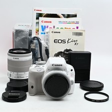 Canon EOS Kiss X7 White Kit DSLR Camera Ready To Use Near Mint 