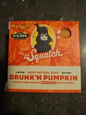  Dr Squatch Spirit Halloween Soap Drunk'n Pumpkin - Limited Edition 2025 