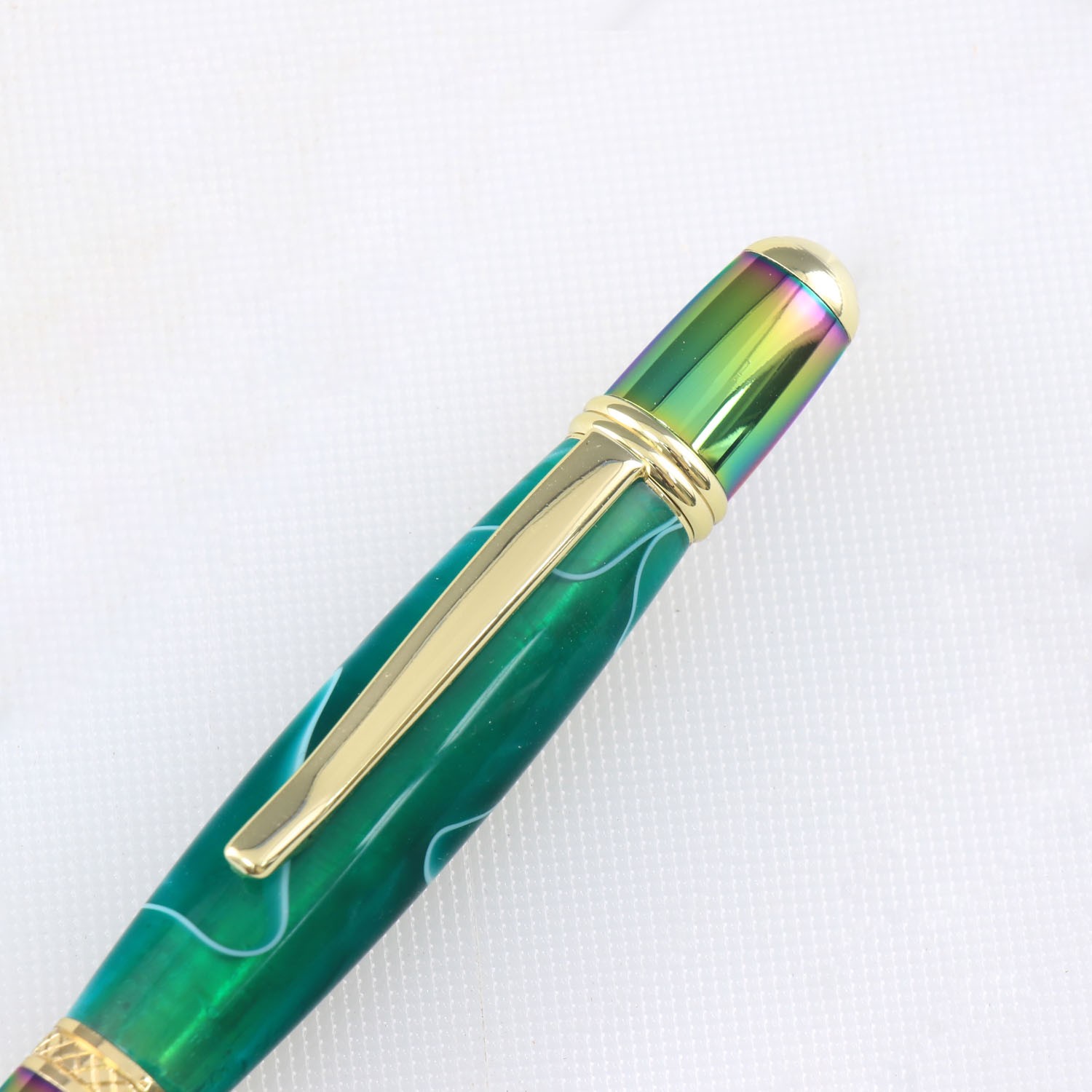 Viceroy Pen Kit, Gold and Tie Dye Finish, 20 Pack, Legacy Woodturning