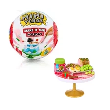 MGA's Miniverse Make It Mini Holiday Grinch Collectible Blind Ball, Roast Beef