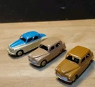 Lot of 3 Vintage Dinky Toy Car Cars Hillman,rover 75 L@@K!,estate Find