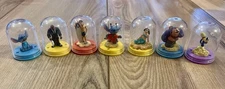 Lot Of 7 Disney Lilo & Stitch Domez Stitch Collectable Mini's Figures Capsules