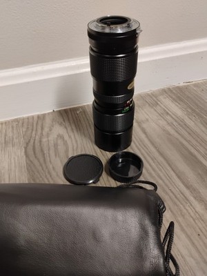 Vivitar 85-205mm 1:3.8 Close Focusing Zoom Lens Precision Nikon Japan W Bag Filt