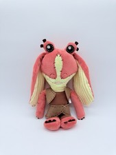 Star Wars Gungan Plush Jar Jar Binks Galaxy  s Edge Trading Outpost 9.5" Works