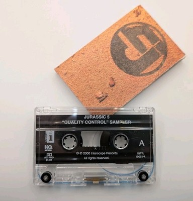 Jurassic 5 - Quality Control Promo Album Sampler Cassette (2000) *Tested*