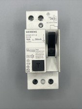 Siemens 5SM3 311-6 Circuit Breaker RCCB 16a FI FREE FAST P&P