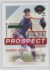2024 Panini Prospect Edition Teal 33/49 Caden Grice #162 1a7j