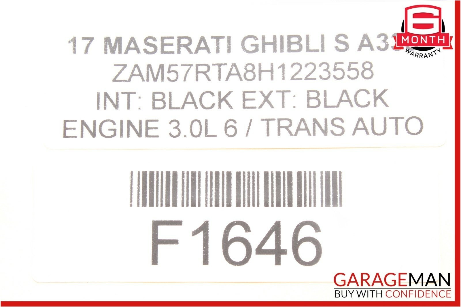 Maserati Ghibli 2014-2017 REAR+RIGHT Wiring harness