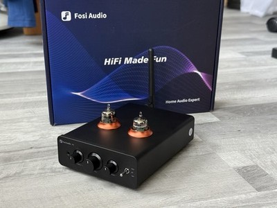 High End FOSI Audio P3 Röhren Vorstufe Kopfhörer Ausgang, Chinch & BT 5.1 NEU!