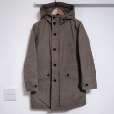 Margaret Howell Down Jacket Mod Coat Khaki Adjustable Hood Used