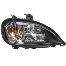 Passenger Side Black Halogen Headlight for 2004-2017, OEM Replacement, Improved