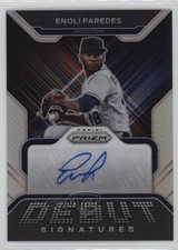 2022 Panini Prizm Debut Signatures Silver Prizm Enoli Paredes #DS-EP Auto 16az